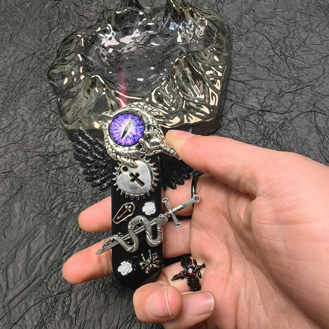 Luxury Handmade Refillable Windproof Jet Flame Lighter