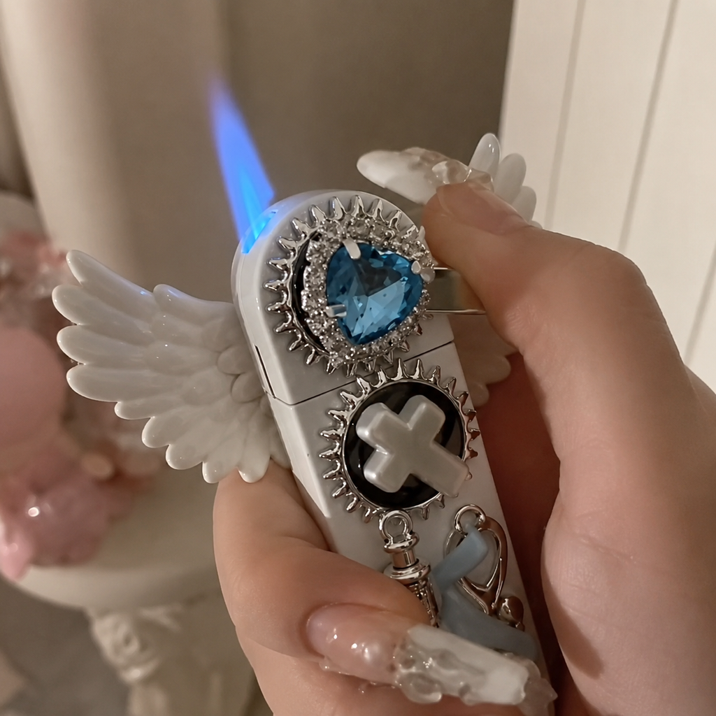 Luxury Handmade Refillable Windproof Jet Flame Lighter
